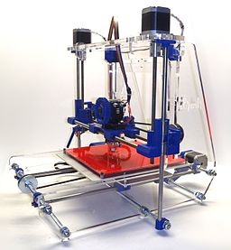 A 3d printer that could possibly be used to create weapons for home defense.