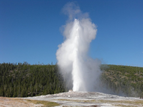 Old Faithful Geyser, Yellowstone National Park