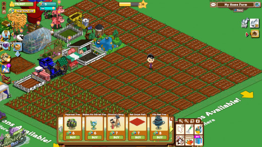 Succeeding in FarmVille takes time and patience.