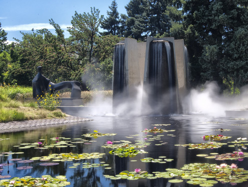 Sculpture at Denver Botanical Gardens