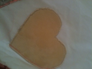 This was my first attempt at sewing an embroidery  applique