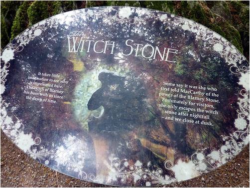 "Witch Stone" tells a brief story (legend) of the Goddess who told Cormac to kiss the first stone he saw.