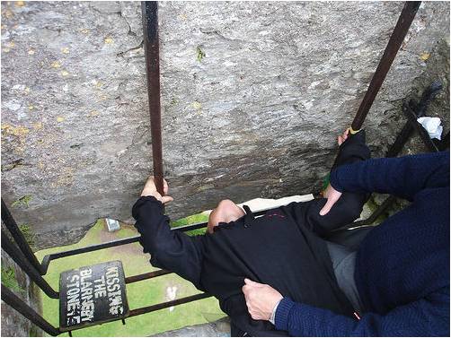 Kiss the Blarney Stone