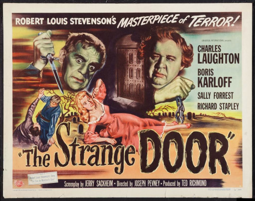 The Strange Door (1951) poster