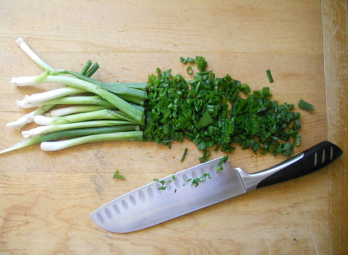 chop chop those green onions