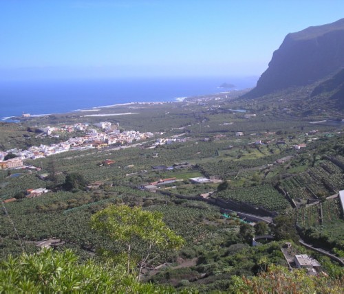 View from Talavera over the coastal plain