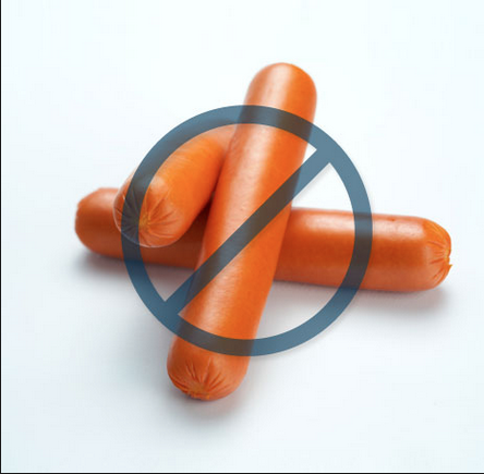 For children under four years old, don’t feed them with hotdogs. For older children, cut the hotdogs in half lengthwise before serving it. 