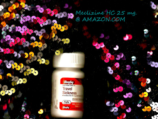 Meclizine HC 25 mg./can be ordered from Amazon. com.