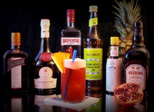 A classic cocktail called the Singapore Sling