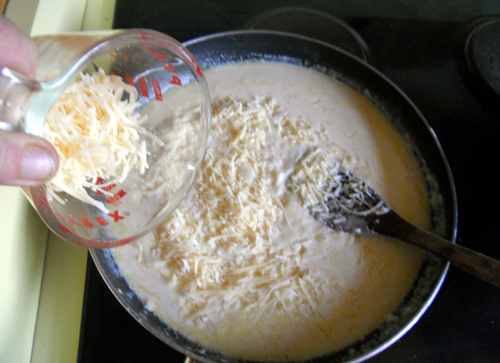 add Parmesan