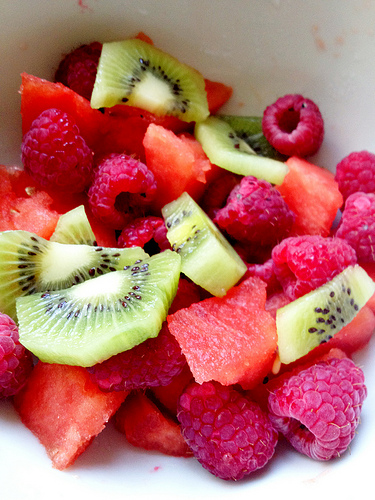 Fruit is an easy kid-friendly substitute if you can't squeeze in a veggie.