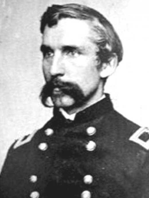 Joshua L Chamberlain Little Round Top Gettysburg Battlefield 1863