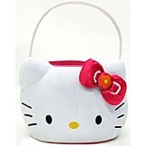 plush Hello Kitty Easter basket