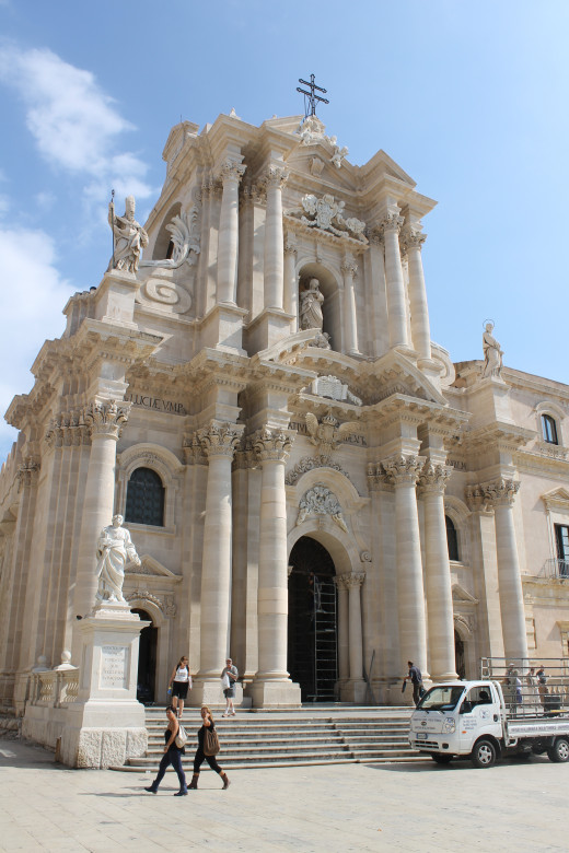 Syracuse Cathedral, Sicily.