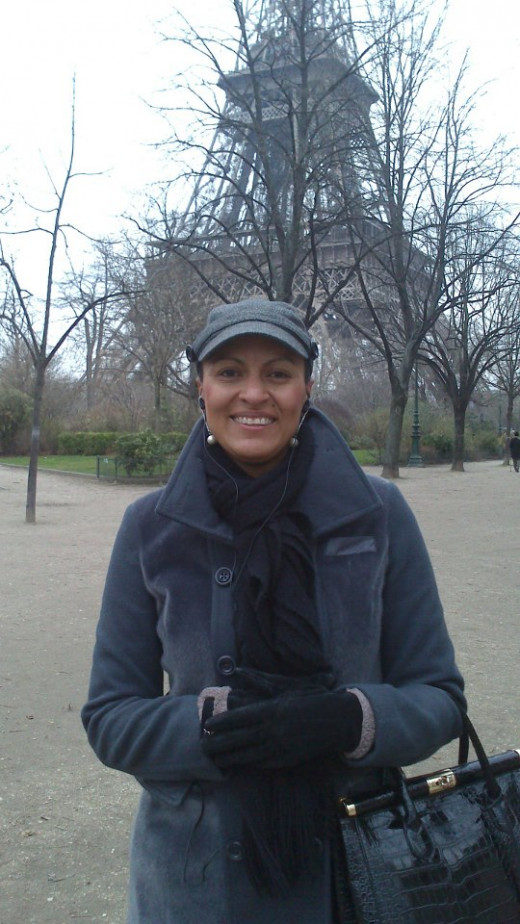 A woman on her own in beautiful Paris