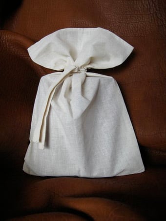 Cloth bag to put cardamom and sandal powder