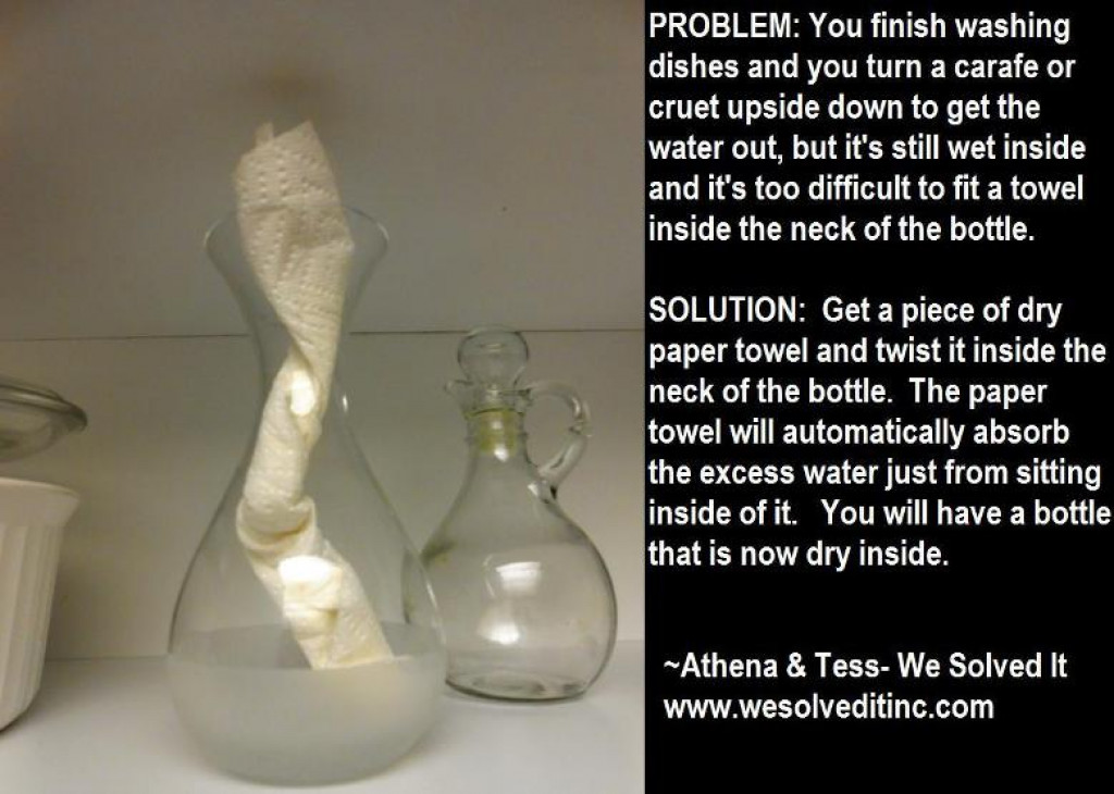 DRYING THE INSIDE OF A BOTTLE SOLUTION HubPages