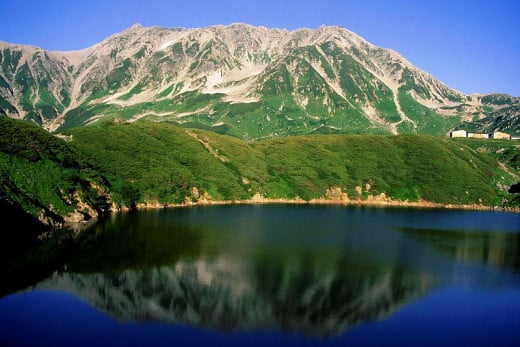 Mt. Tateyama of Japan