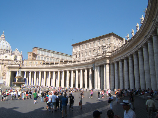 St Peter's square, Rome