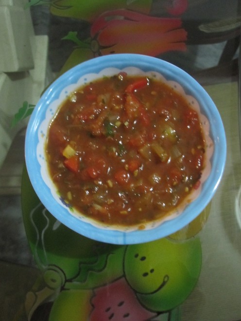 My Colombian Tomato Salsa