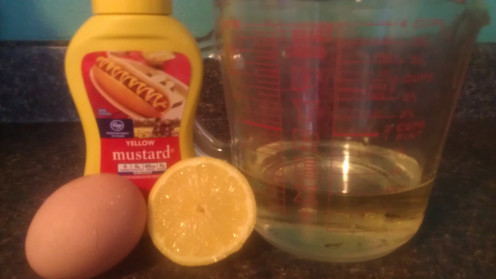 This is all it takes to make your own mayo!
