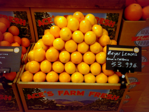 Meyer lemons are not cheap -- but they are worth every penny!