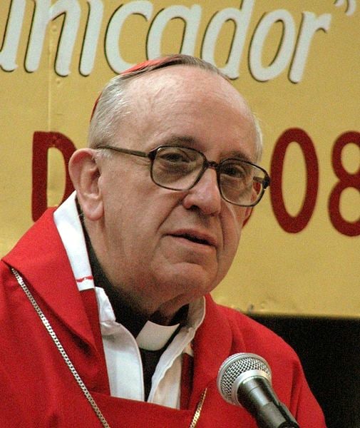 Pope Francis I, former Cardinal Jorge Mario Bergoglio, Archbishop of Buenos Aires, Argentina
