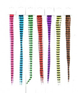 How to Make Coontails on Synthetic Hair Extensions