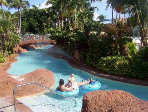Kiddie Pool at the Atlantis Resort