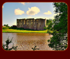 Caerew Castle  in South Wales.