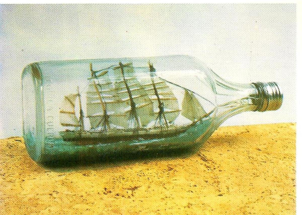 how to create a ship in a bottle hobbylark