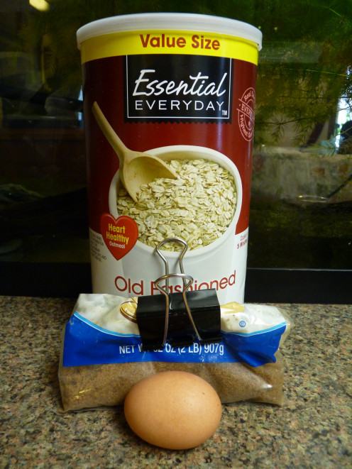 The main ingredients. Just add water and a fiber supplement (fibersol). 
