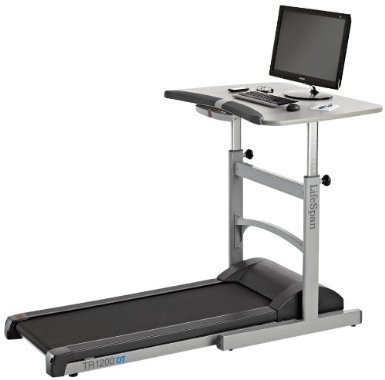 Treadmill desks can be simple or complex.