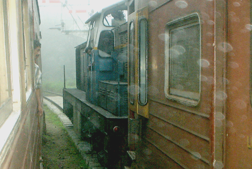 Another train is passing by ours...
