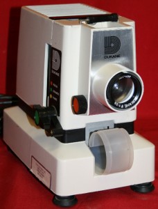 "Yeah, yeah, the slide projector told me about this thing called a SmartBoard.  Never gonna happen."