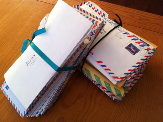 The love letters we kept...