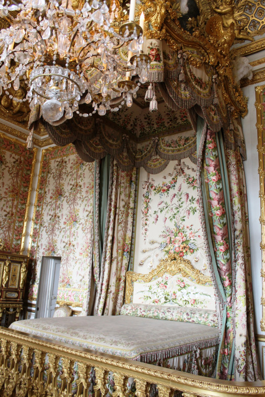 The Queen's bedchamber.