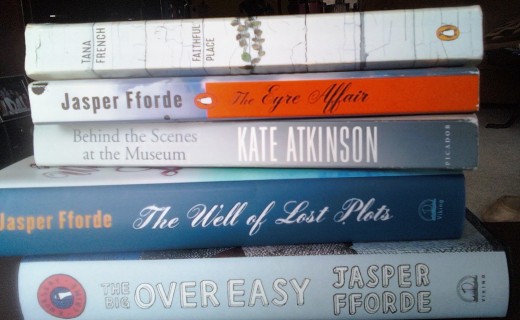 These three authors stay on my bookshelves for future re-readings and loaning out. 