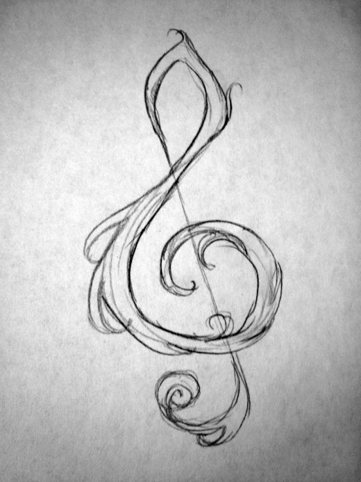 How to Draw a Treble Clef (Step by Step Instructions) | HubPages