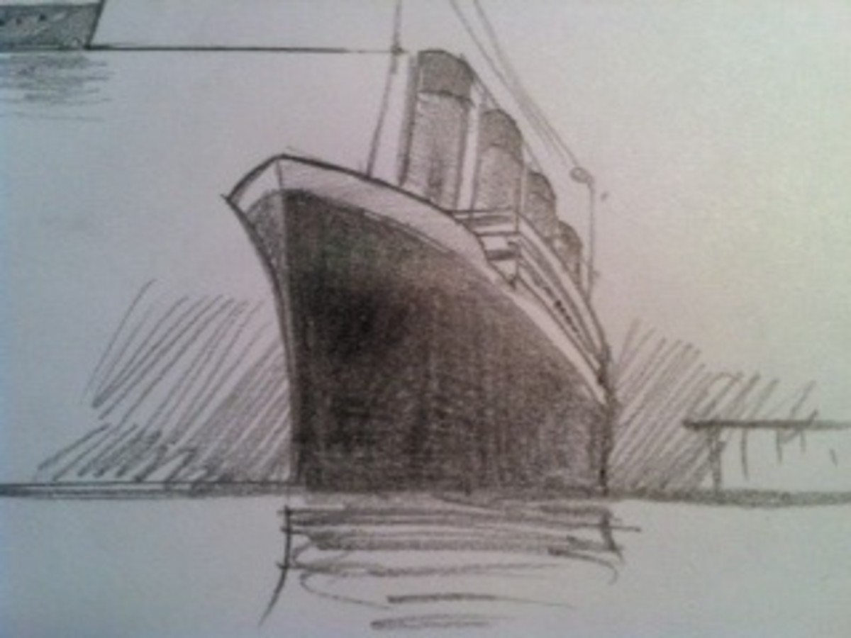 How To Draw The Titanic Hubpages