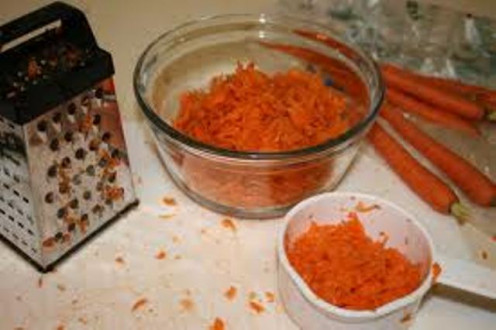 Chopped carrots