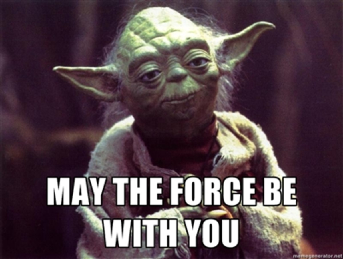Image result for yoda saying may the force be with you
