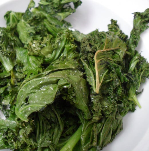 Simple kale chips recipe