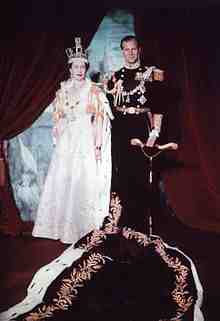 This picture of QE 2's coronation clearly shows her dominance to last a lifetime.