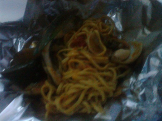 Bellini's version of Seafood Pasta