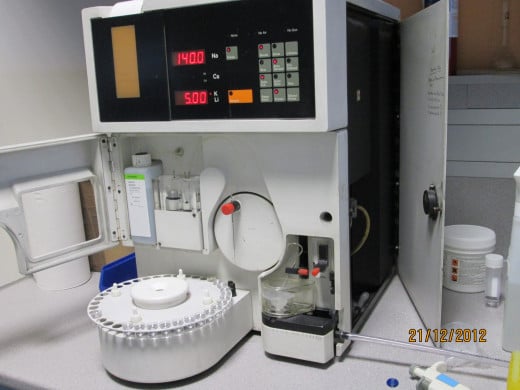 A Flame Photometer