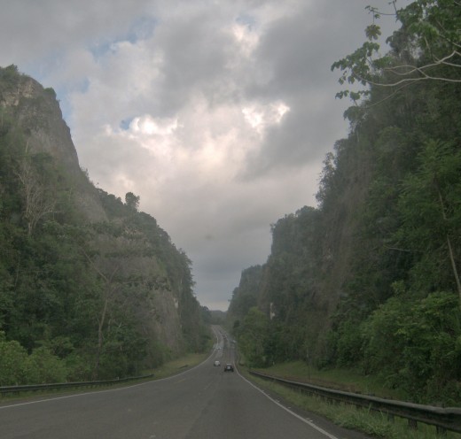 Road 10 from Arecibo to Utuado, PR