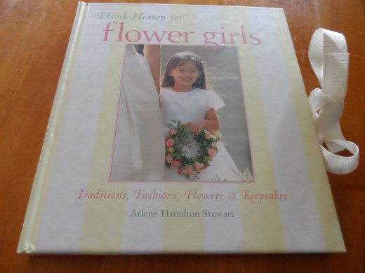 Flower girls book and keepsake gift