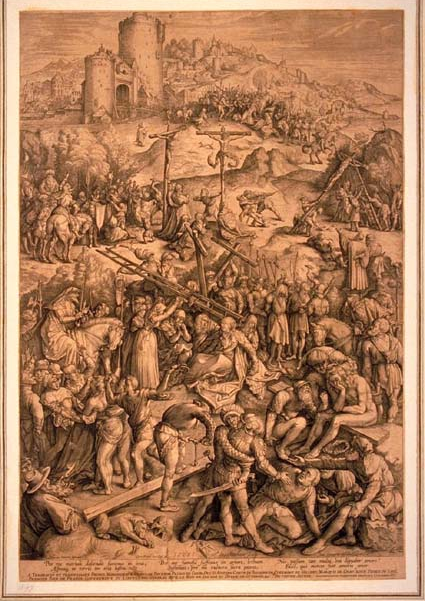 Golgotha and the Bearing of the Cross by Jesus.