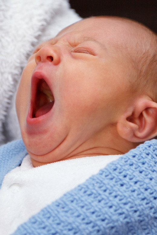 Don't we all wish we could sleep like a baby?